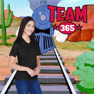 Team 365 Ladies' Zone Performance V-neck T-Shirt