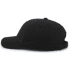 applekings_dad_cap_side Black baseball cap shown from a side profile on a white background