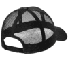 eu_new_era_9forty_trucker_back Back view of a NEW ERA® RECYCLED SNAPBACK CAP. NE208 black mesh back cap with a curved visor and adjustable strap, ideal for casual wear and outdoor activities.