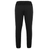 athens_aeros_warmup_pant_back_view Black athletic pants with an elastic waistband and tapered legs, designed for comfort and flexibility during workouts or casual wear.