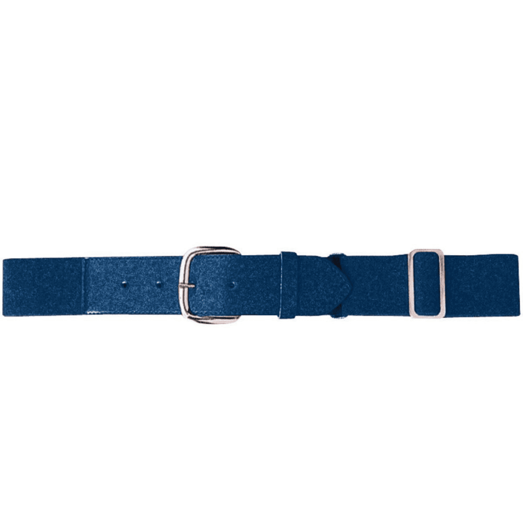 Blue suede belt with a silver buckle, featuring a sleek design and adjustable fit, ideal for casual and formal outfits.