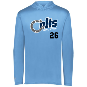 Kingston Colts Performance Long Sleeve with Hood